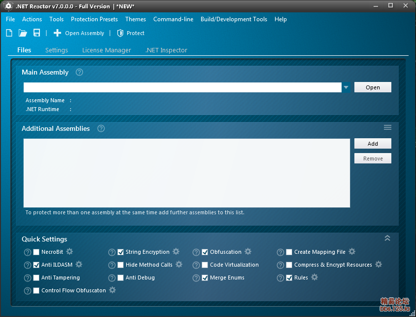 .NET Reactor v7.0.0 代码加密混淆工具,.net c#代码加密软件-资源阁