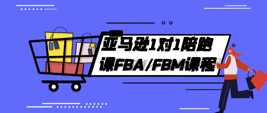 亚马逊1对1陪跑课FBA/FBM课程-资源阁