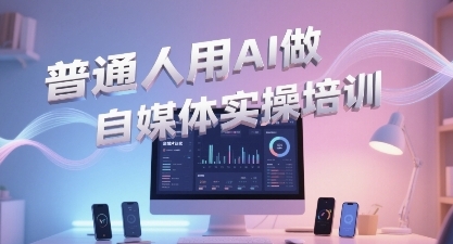 普通一个人用AI做自媒体，助你轻松开启AI自媒体创作之路-资源阁