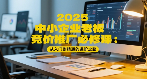 2025中小企业老板竞价推广必修课：从入门到精通的进阶之路-资源阁