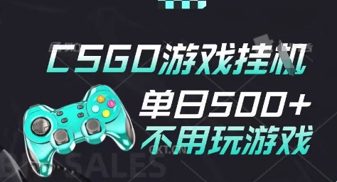25年CSGO游戏搬砖，全自动挂G，不需要玩游戏，手机操作日入3张(不是汇率搬砖)【揭秘】-资源阁